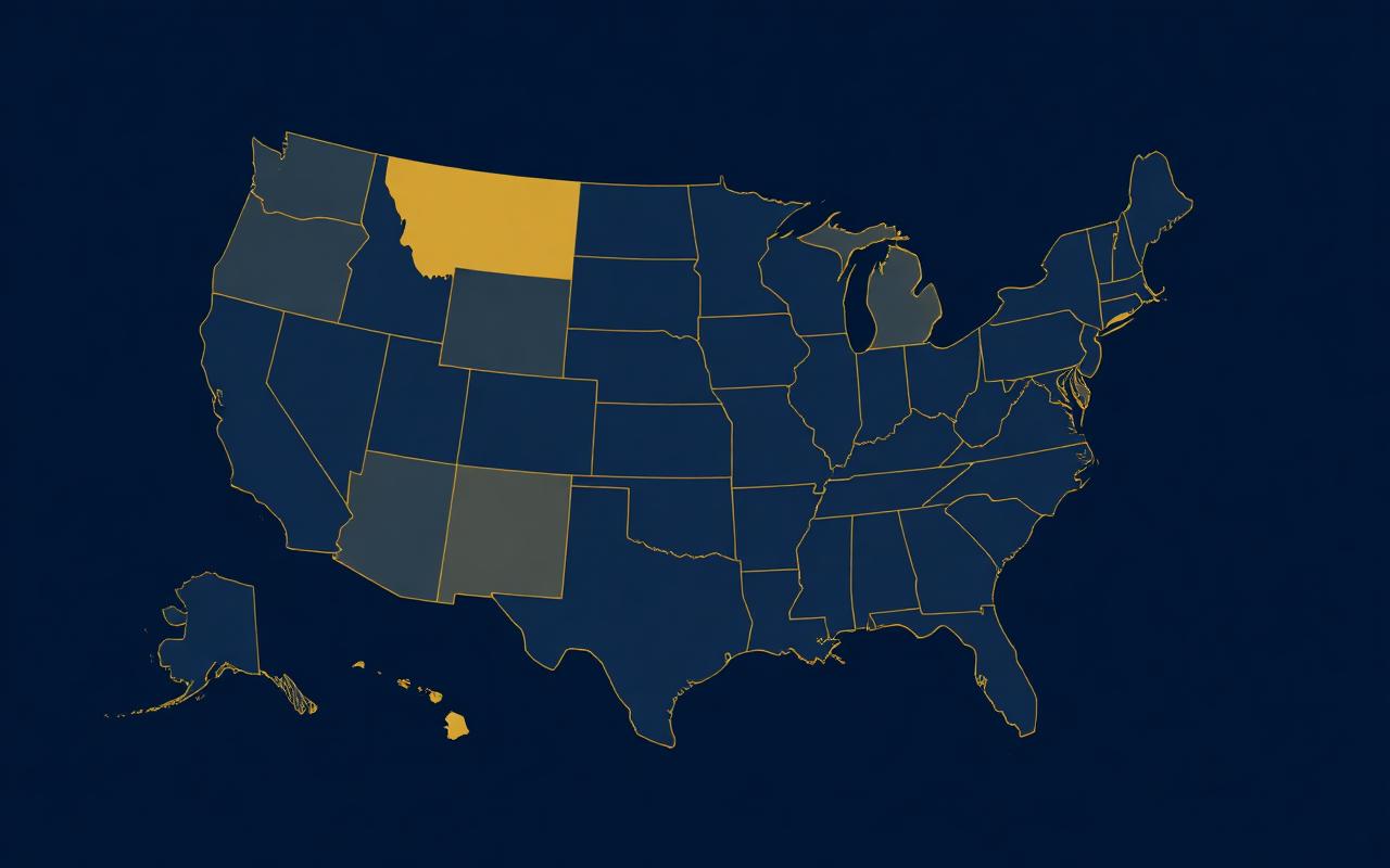 Preview of US map showing state auto-IRA program status